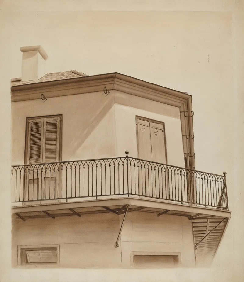 Wrought Iron Balcony Rail 3