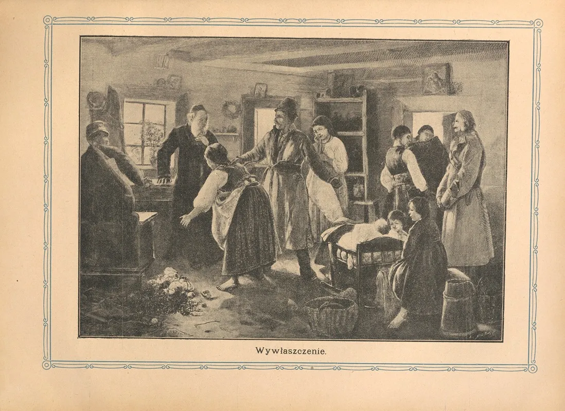 Wywlaszczenie by Otto Bitschnau - Canvas Print