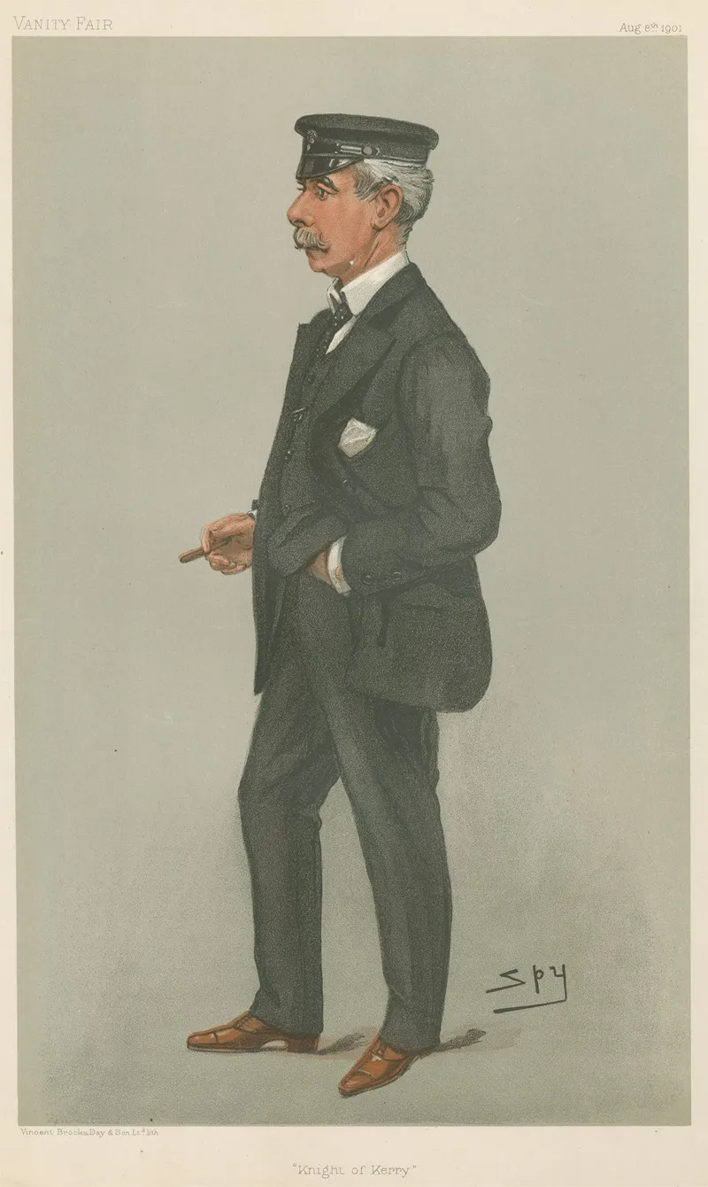 Yachting Devotees Knight Of Kerry Sir Maurice Fitzgerald August 8 1901