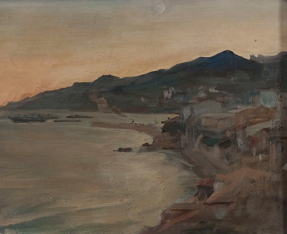 Yalta Evening From The Journey To Crimea