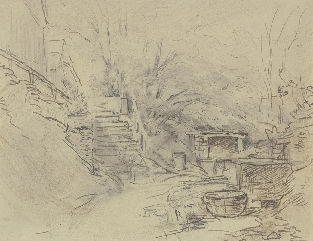 Yard With Stairs