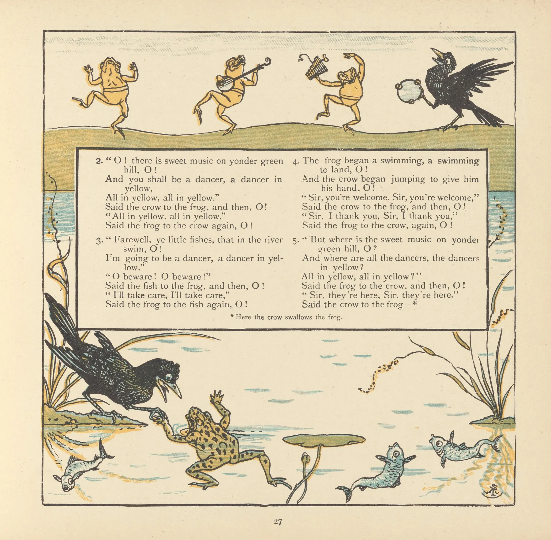 Ye Frog And Ye Crow