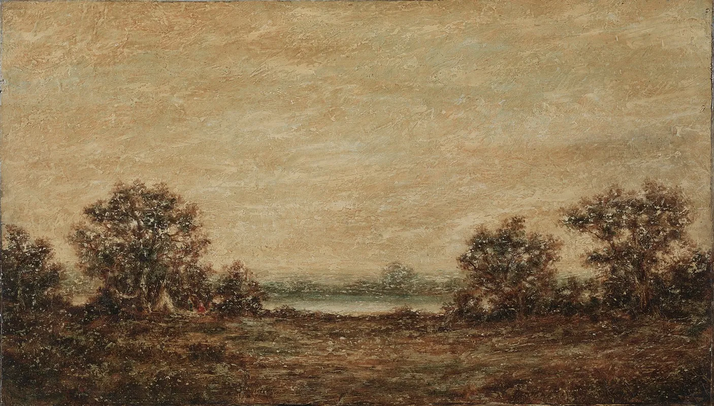 Yellow Light by Ralph Albert Blakelock - Canvas Print