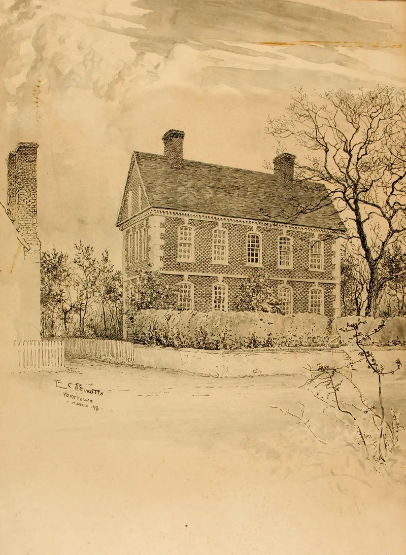 Yorktown by Ernest Peixotto - Canvas Print