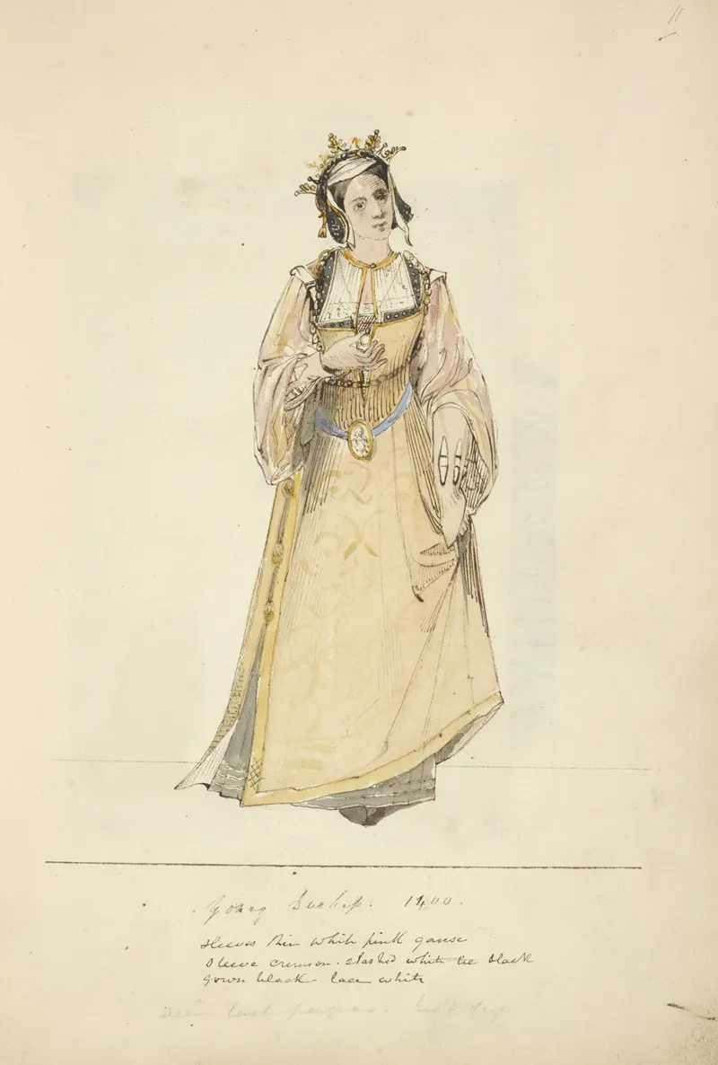 Young Duchess 1400 by Stewart Watson - Canvas Print