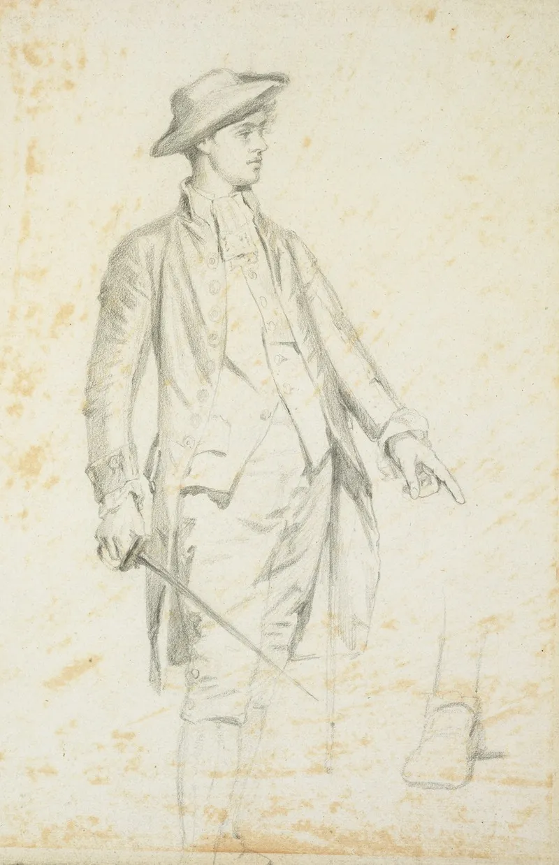 Young Dutch Gentleman by Petrus van der Velden - Canvas Print