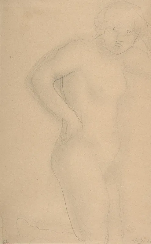 Young Girl Kneeling