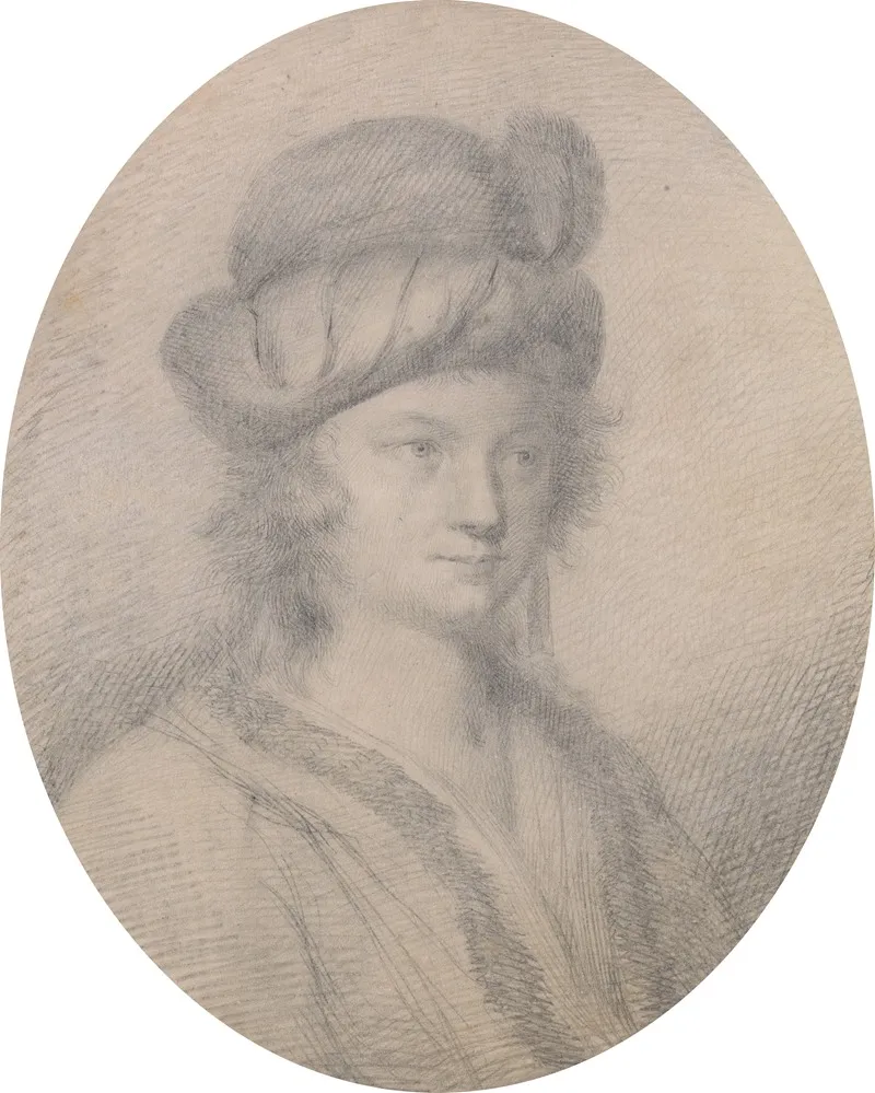 Young Man In A Feather Hat
