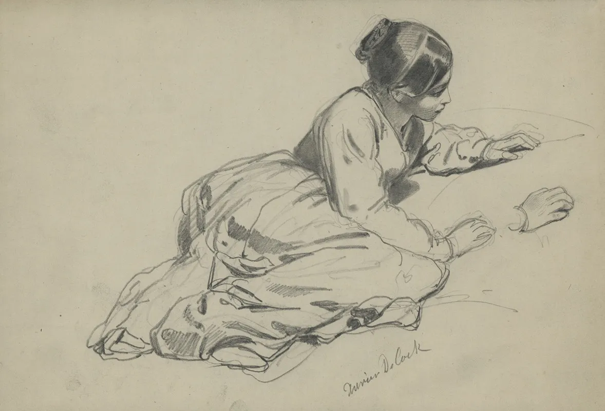 Young Woman Lying Down