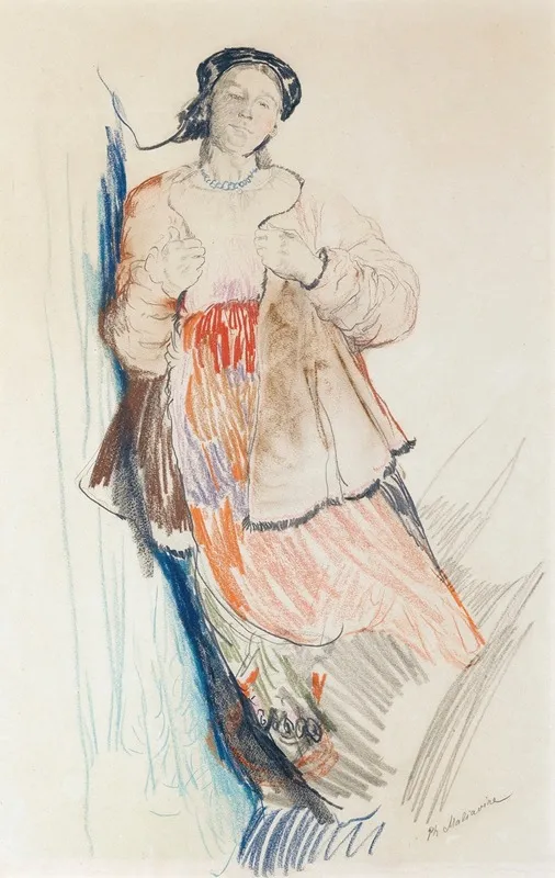 Young Woman Standing 2