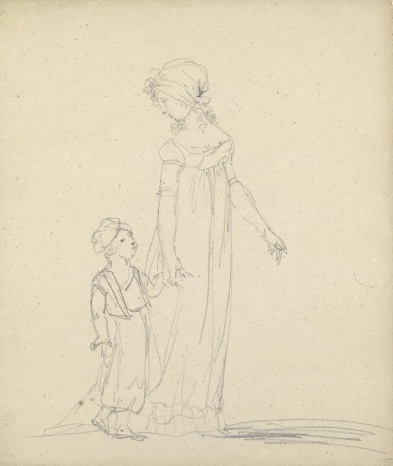 Young Woman With Child 2
