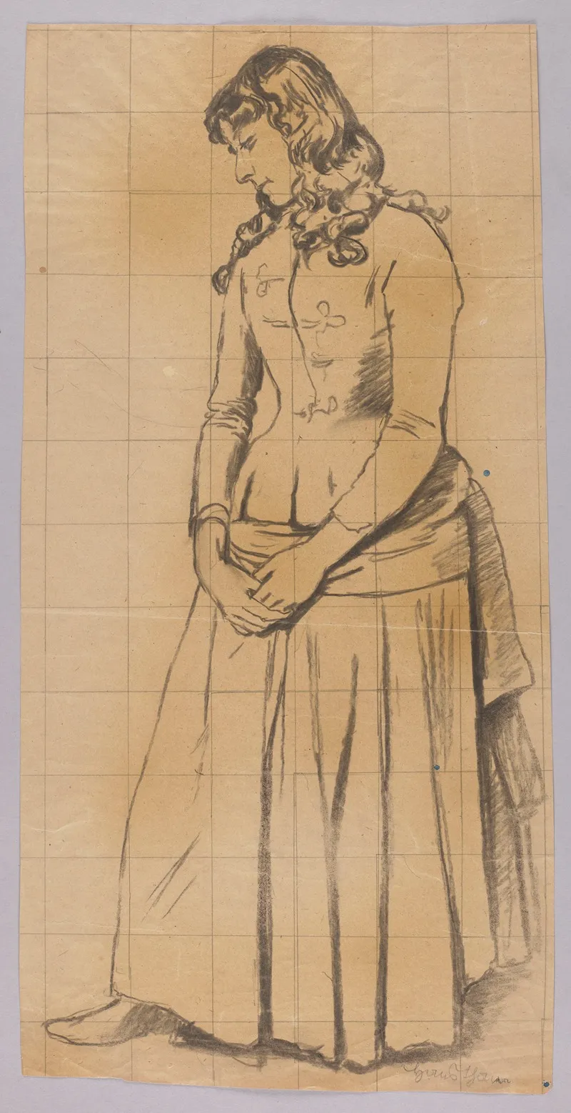Young Woman With Loose Hair