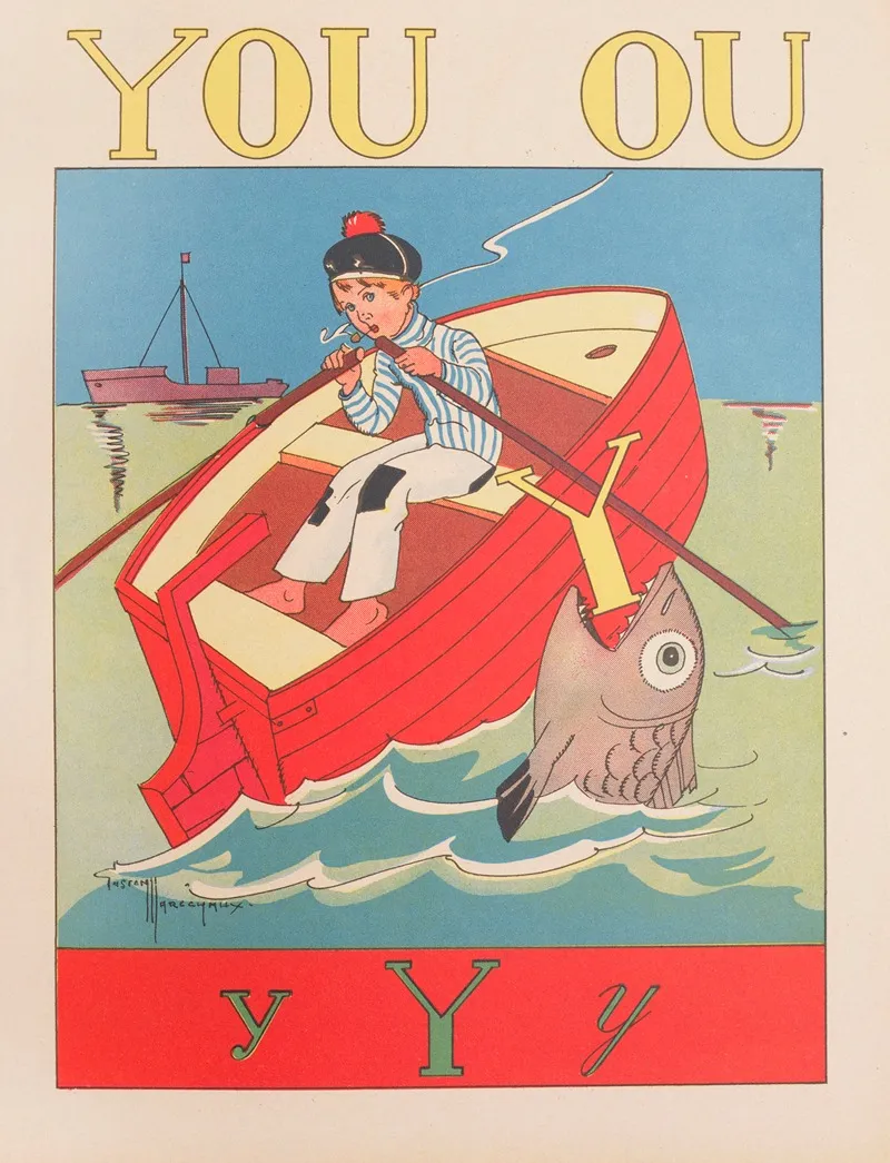 Youyou by Gaston Marechaux - Canvas Print