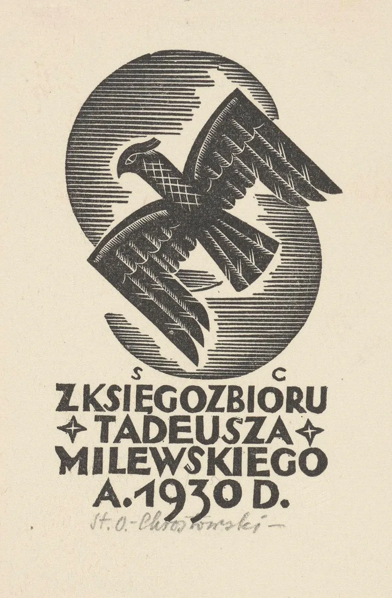 Z Ksiegozbioru Tadeusza Milewskiego A 1930 D
