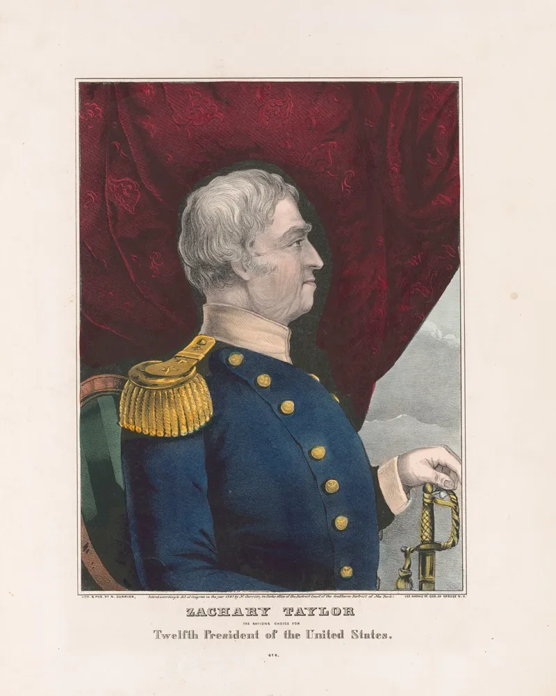 Zachary Taylor The Nations Choice For Twelfth President Of The United States
