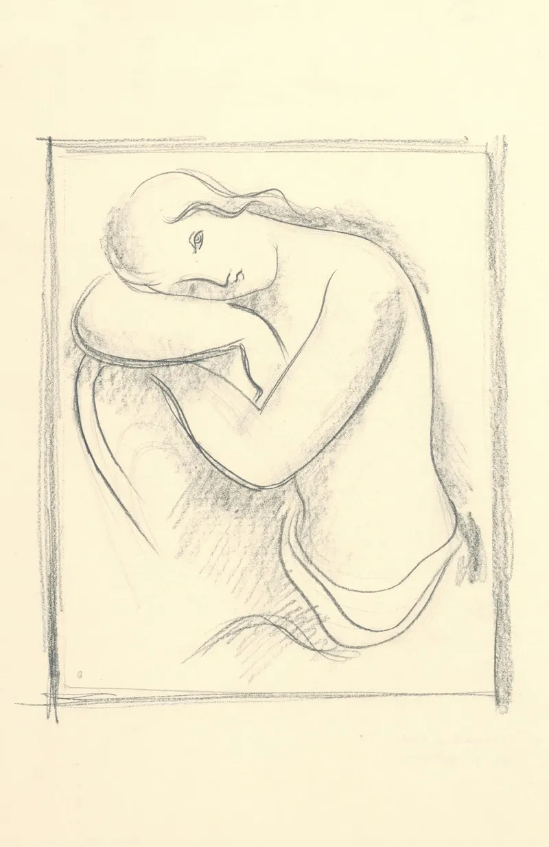 Zamyslena by Mikuláš Galanda - Canvas Print