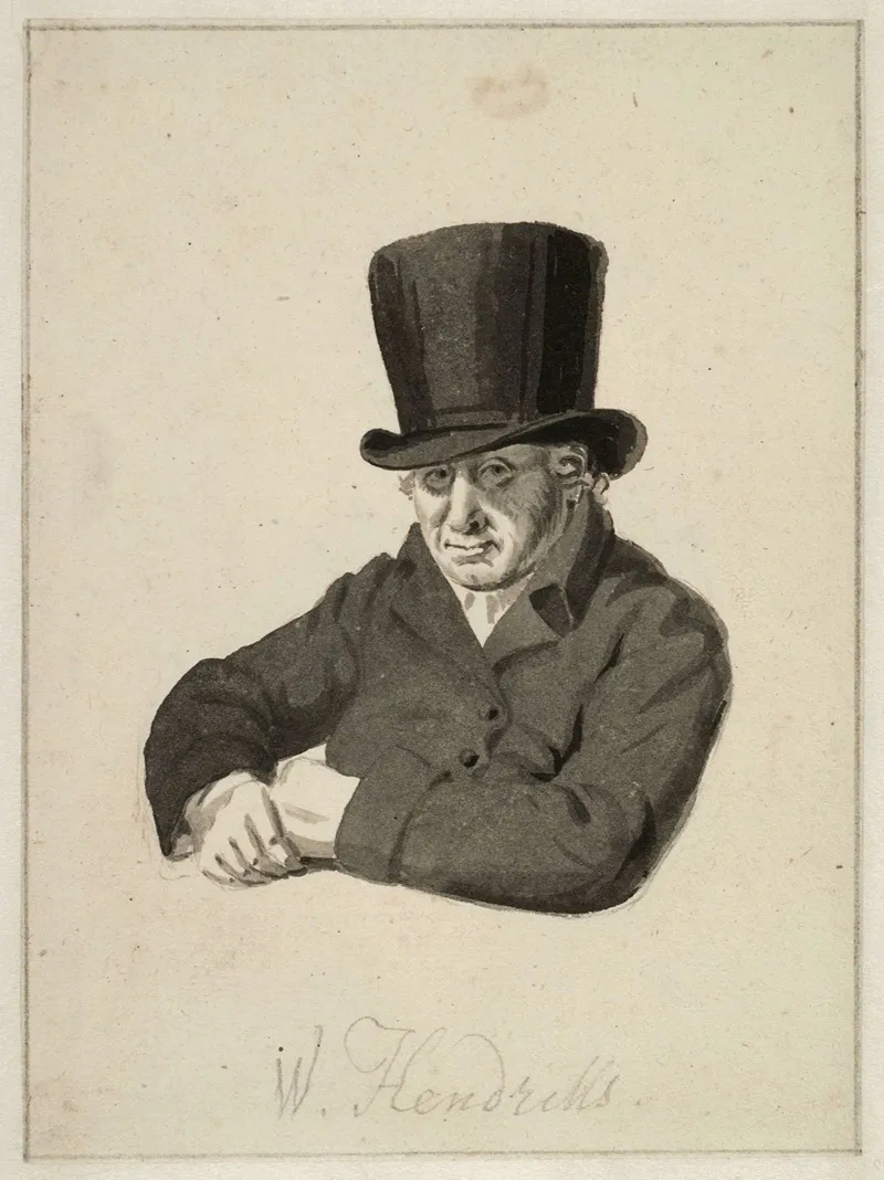 Zelfportret Van Wybrand Hendriks by Wybrand Hendriks - Canvas Print