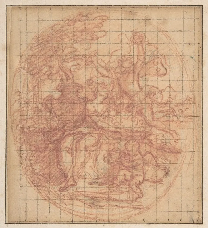 Zephyr And Flora 2 by Antoine Coypel - Canvas Print