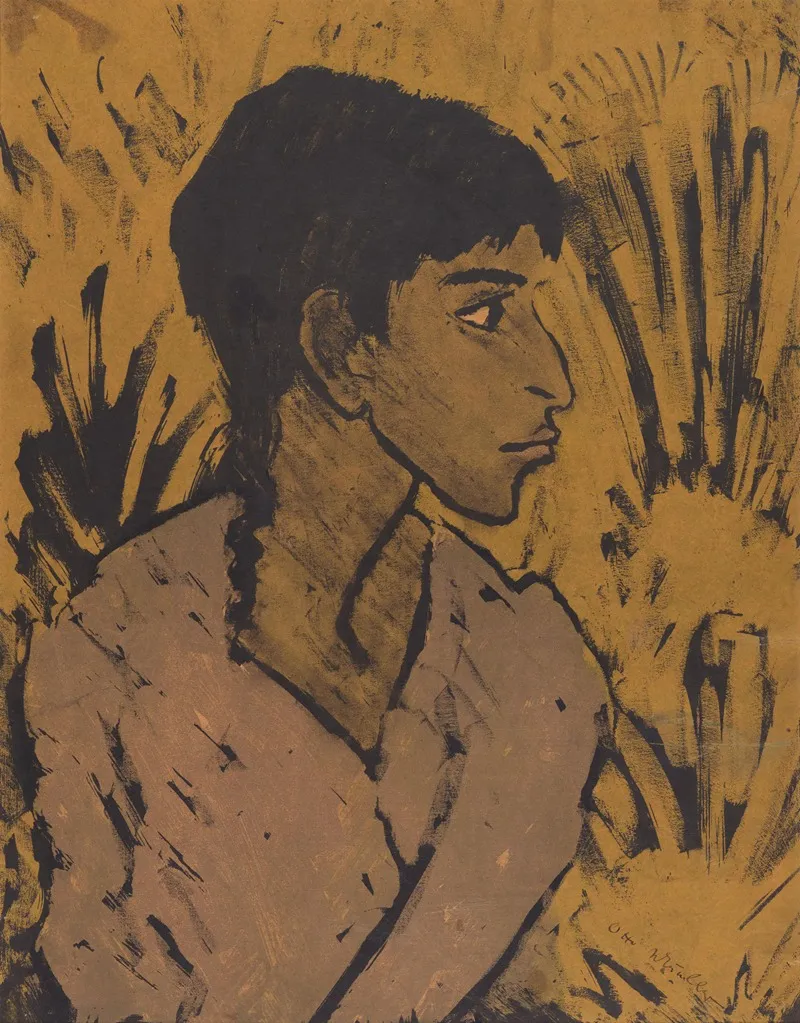 Zigeunerin Im Profil