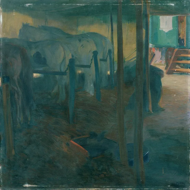 Zirkusstudie An Der Longe