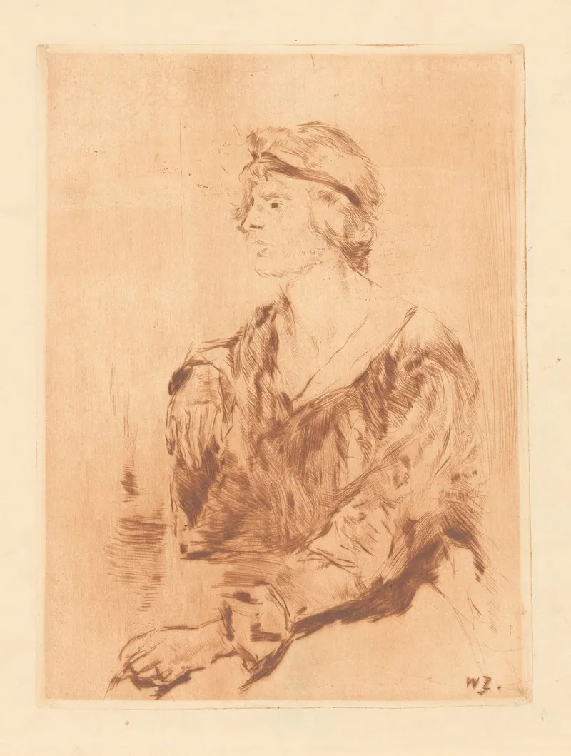 Zittende Vrouw 12