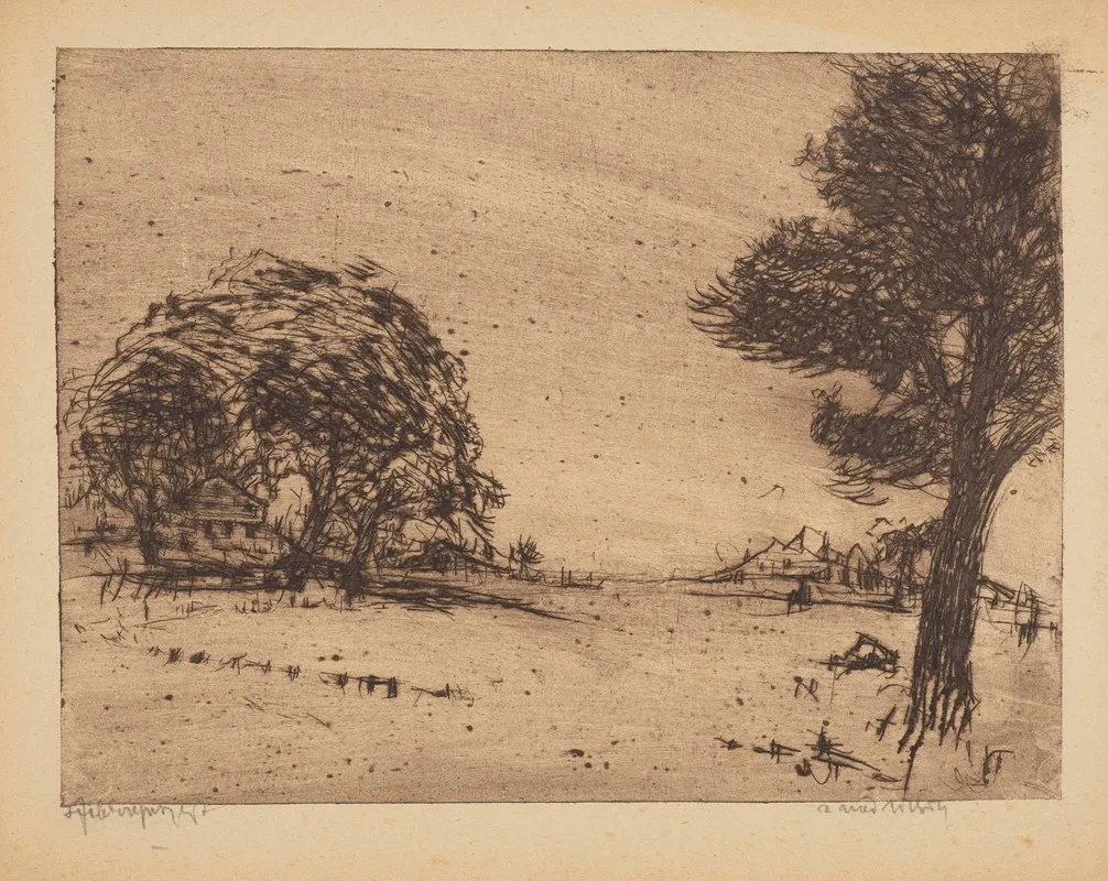 Znad Wisly by Feliks Jabłczyński - Canvas Print