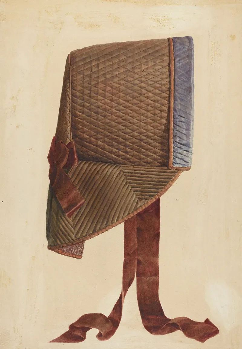 Zoar Bonnet by Fritz Boehmer - Canvas Print