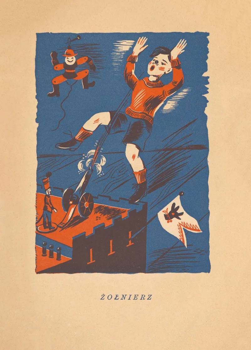 Zolnierz 2 by Antoni Kudła - Canvas Print