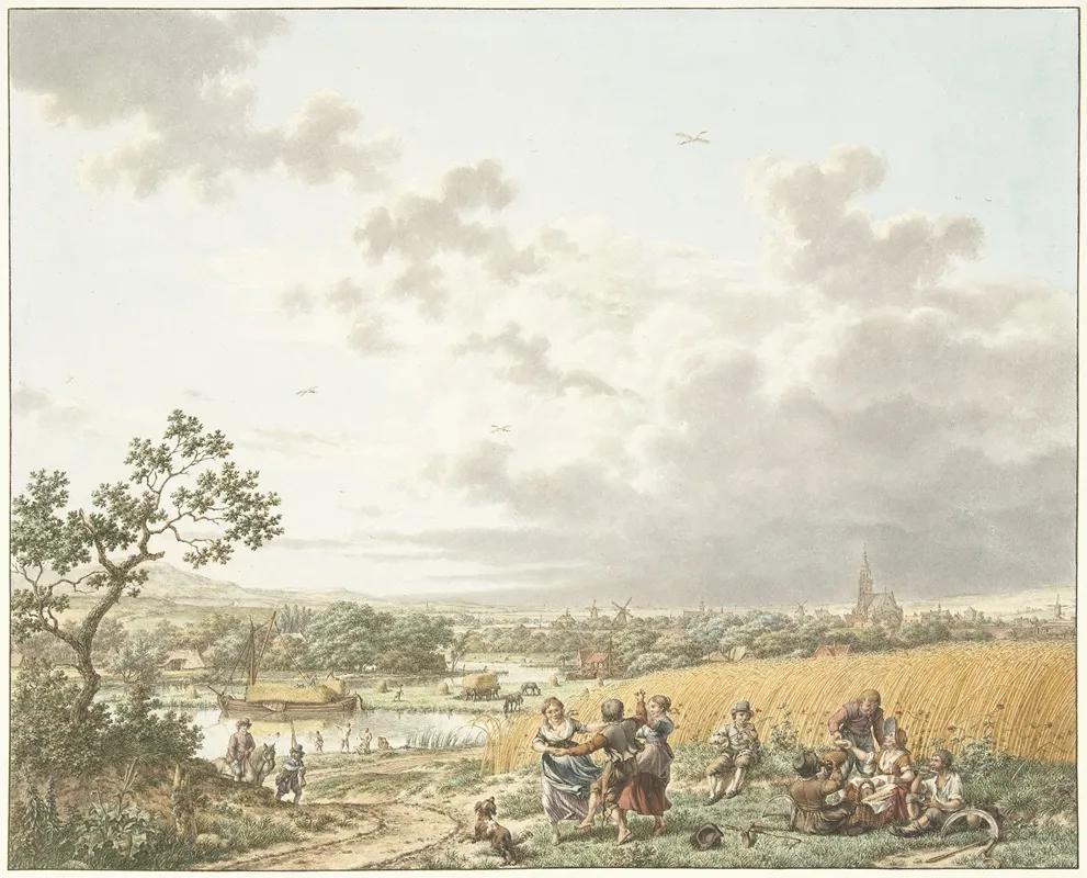 Zomer Middag En Lucht