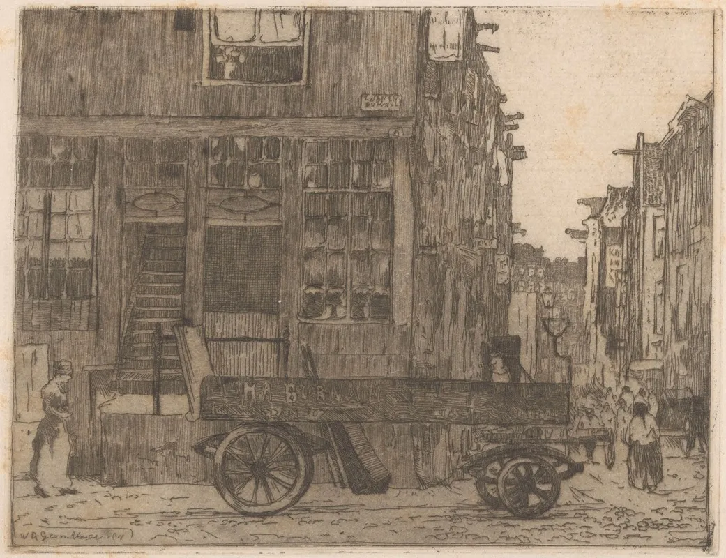 Zwanenburgwal In Amsterdam