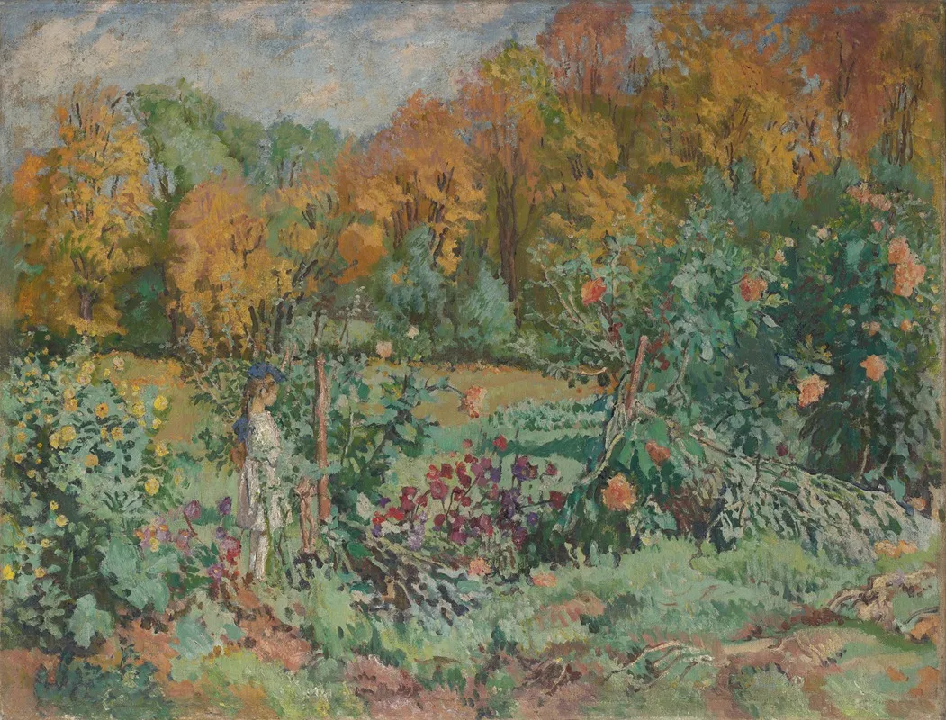 Zwarzony Ogrod by Józef Mehoffer - Canvas Print