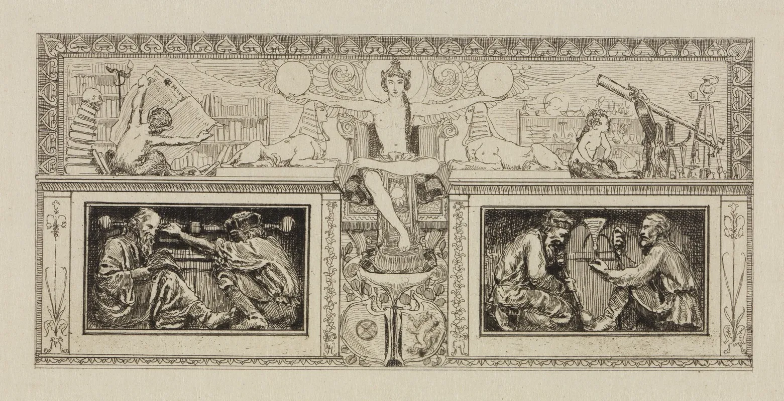 Zwei Fassadenreliefs