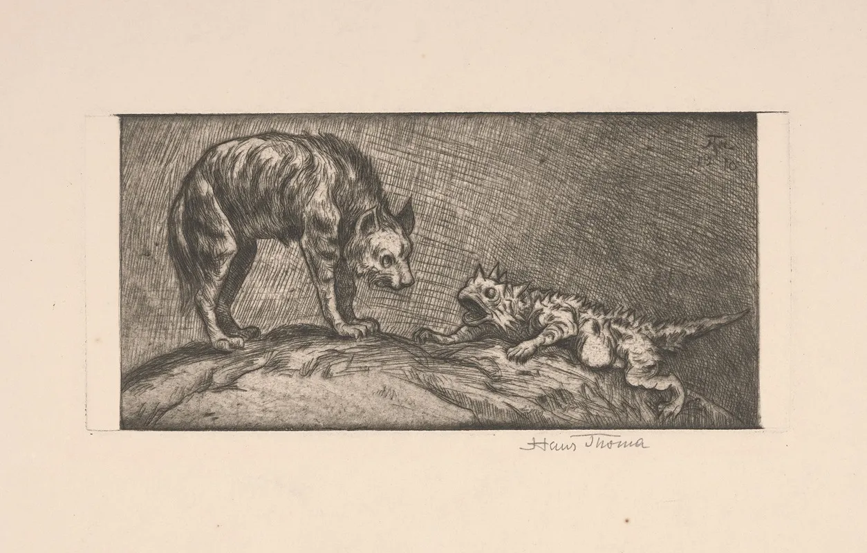 Zwei Feinde Two Enemies