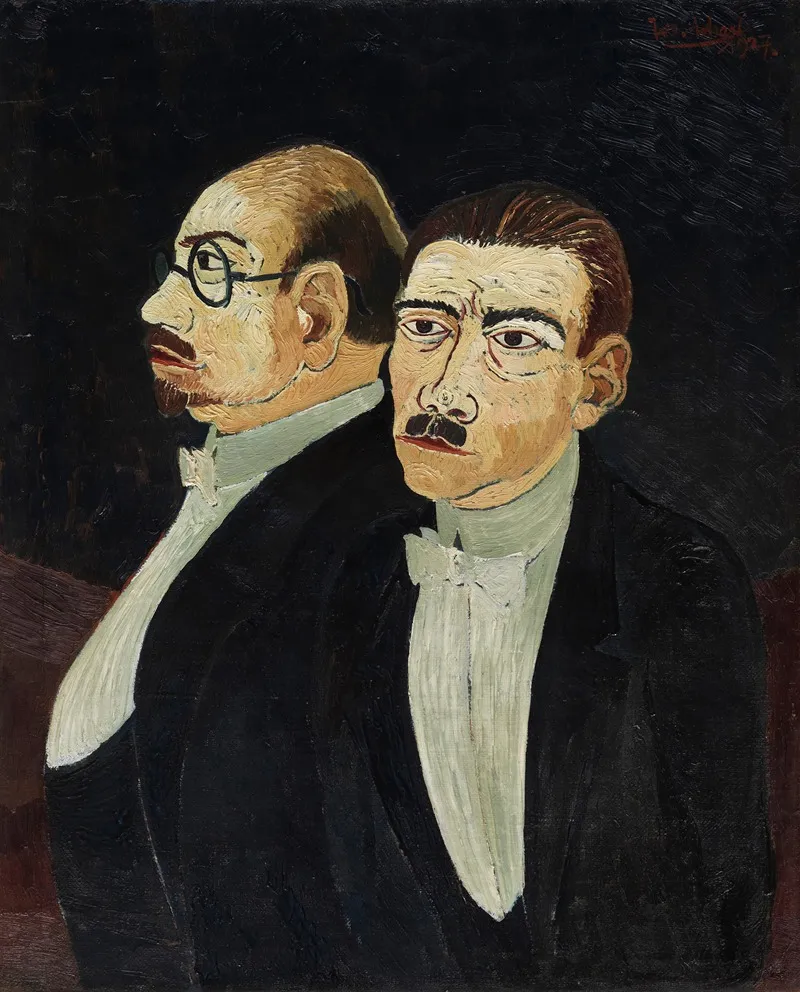 Zwei Herren Im Frack