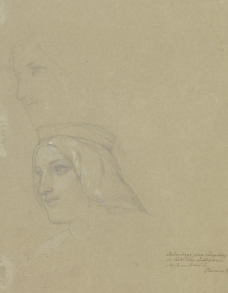 Zwei Kopfe Zum Sangerkrieg