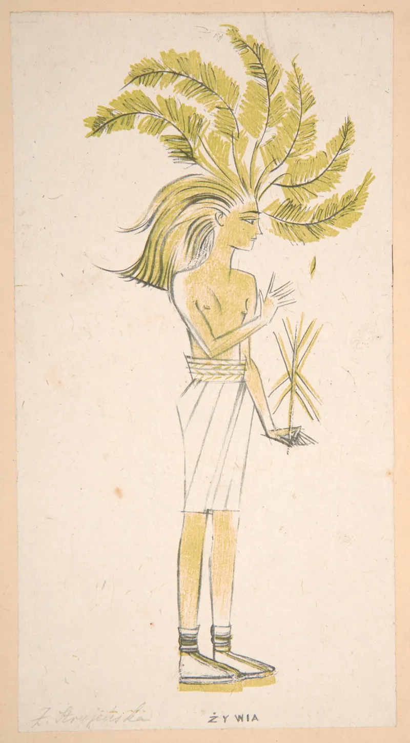 Zywia by Jan Wojnarski - Canvas Print